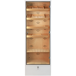 Acheter Adorini Portofino white humidor cabinet cigar storage case en ligne