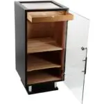 Acheter en ligne Adorini Salina black humidor cabinet cigar storage cabinet