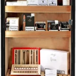 Armoire Adorini Portofino noire — Armoire à cigares (3 100 cigares)