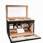 Adorini Portico Deluxe Noir — Cave à cigares (400 cigares)
