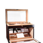 Adorini Portico Deluxe Marron — Cave à cigares (400 cigares)
