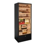 Armoire Adorini Primo noire — Armoire à cigares (2 800 cigares)